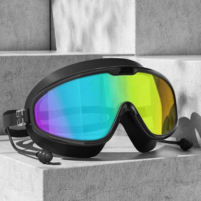 Swim Goggles Anti Fog Uv - Mirrored Adult Swim Goggles – Anti-Fog