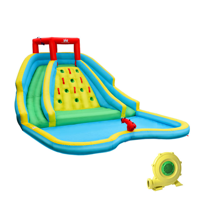 Water Slide Inflatable - Inflatable Water Park Bounce House with