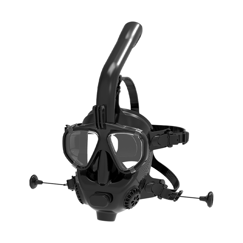 For Scuba Diving 180 Degree Vi - Snorkel Mask Full Face ulasan dan harga