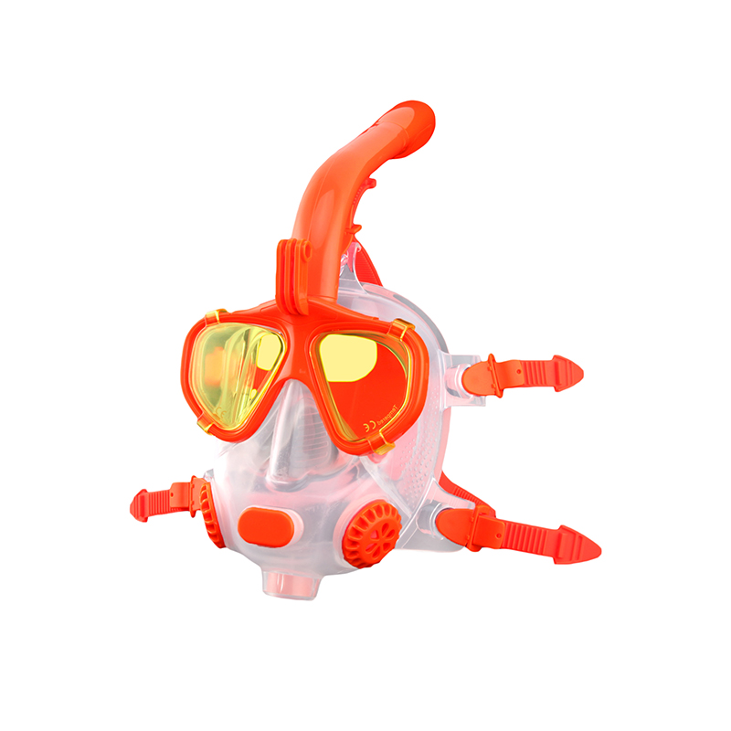 For Scuba Diving 180 Degree Vi - Snorkel Mask Full Face ulasan dan harga