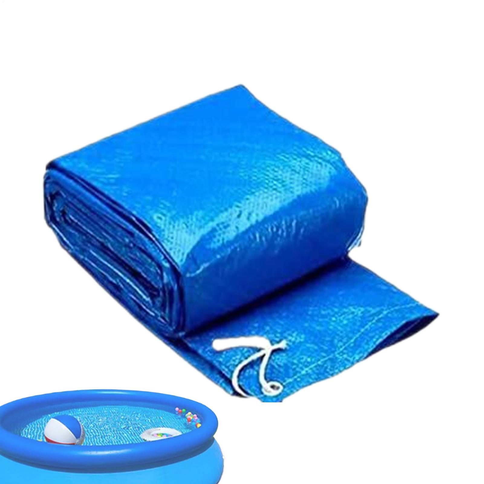 PE Waterproof Pool Mat Round P - Pool Cover Waterproof ulasan dan harga