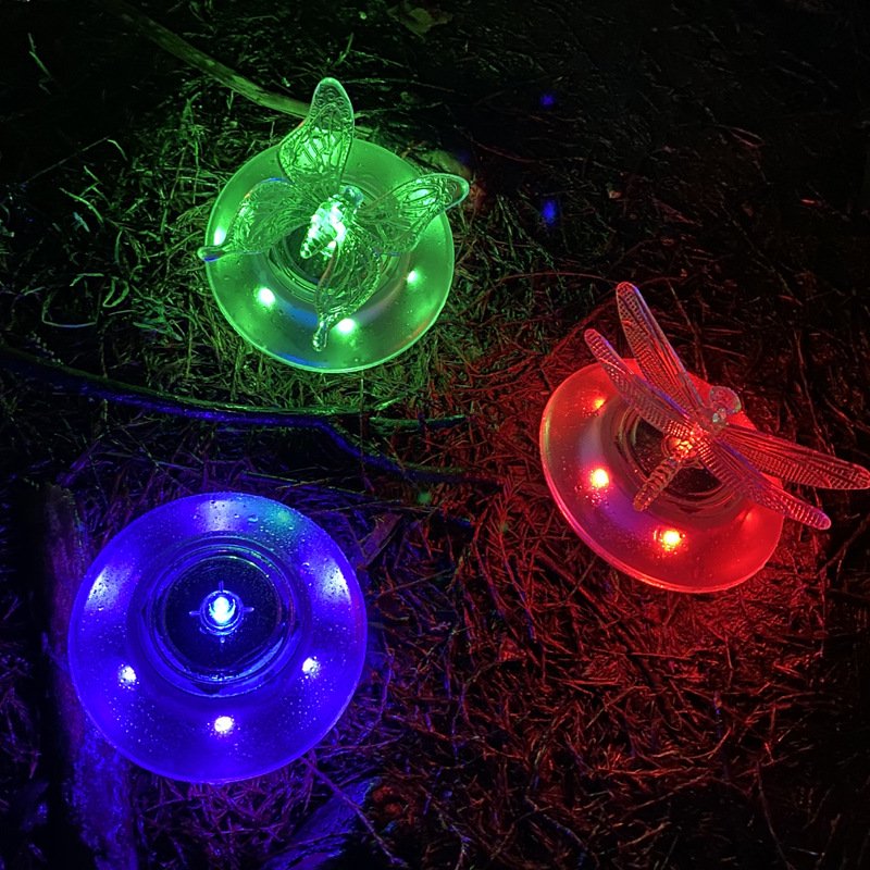Outdoor Solar Multi-color Floa - Pool Light Solar Rechargeable ulasan dan harga