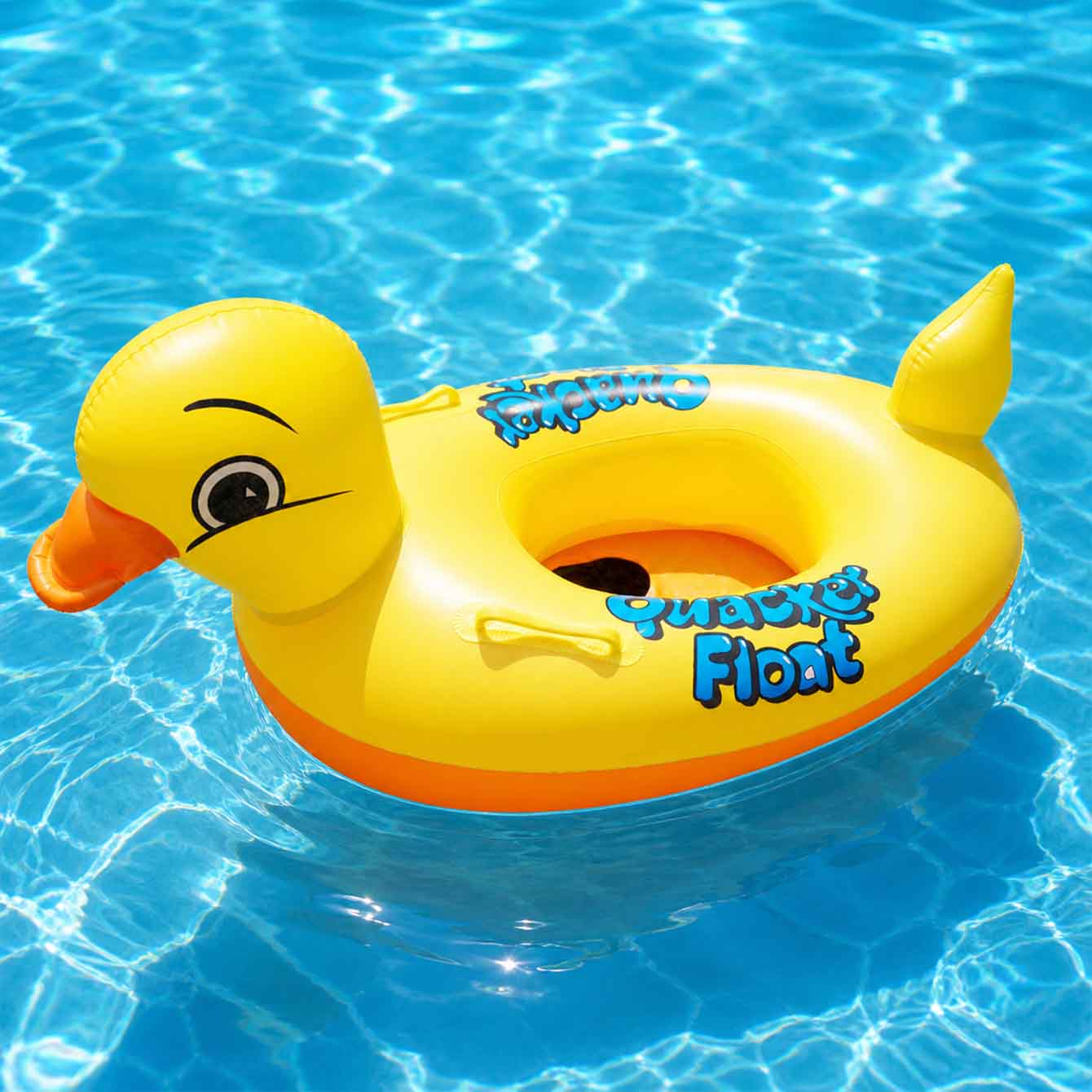 1PC Inflatable Duck Pool Float - Pool Float Ring Inflatable ulasan dan harga