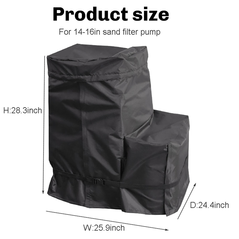 Pool Pump Cover for 14-16 Inch - Pool Cover Waterproof ulasan dan harga
