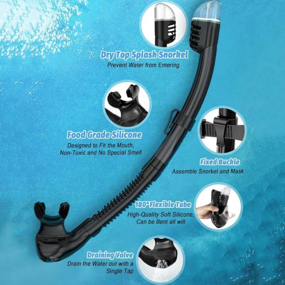 Anti Fog Diving Mask Soft Sili - Snorkel Mask Full Face ulasan dan harga