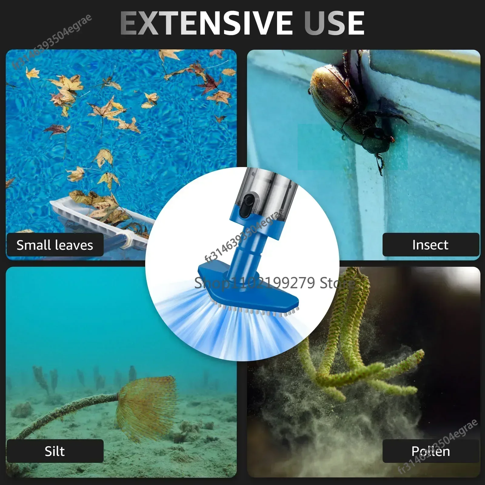 Rechargeable Portable Handheld - Pool Vacuum Manual ulasan dan harga