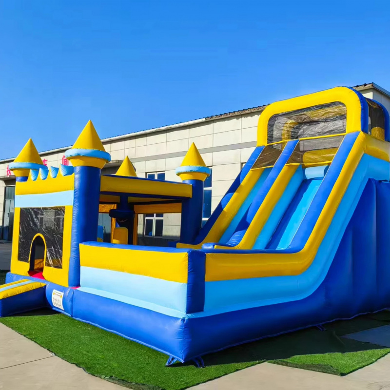 Commercial Grade 4-in-1 Inflat - Water Slide Inflatable ulasan dan harga