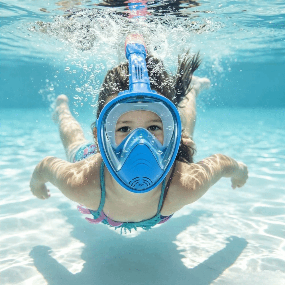 Professional Foldable Snorkeli - Snorkel Mask Full Face ulasan dan harga