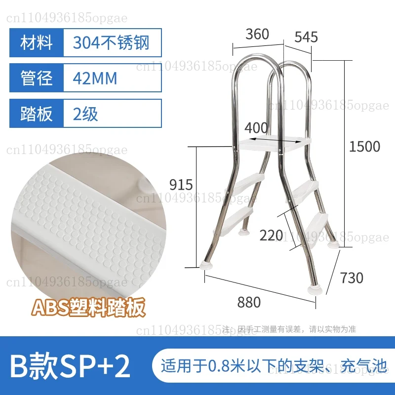 Steps Double Side Ladder for A - Pool Ladder Above Ground ulasan dan harga