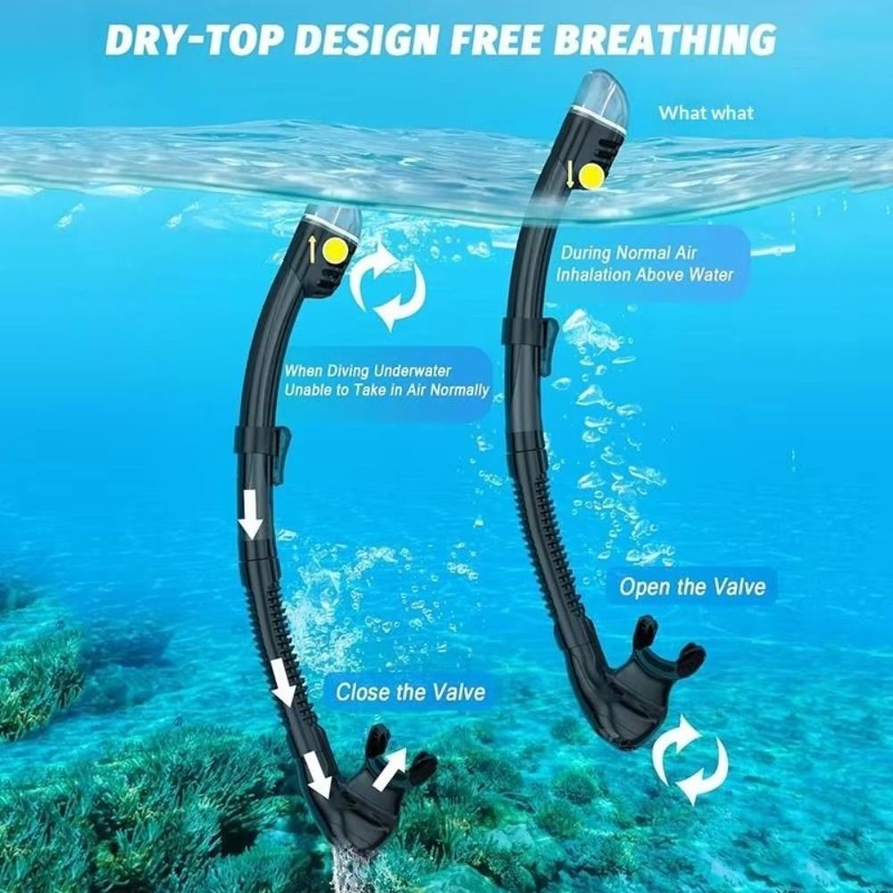 Anti Fog Diving Mask Soft Sili - Snorkel Mask Full Face ulasan dan harga