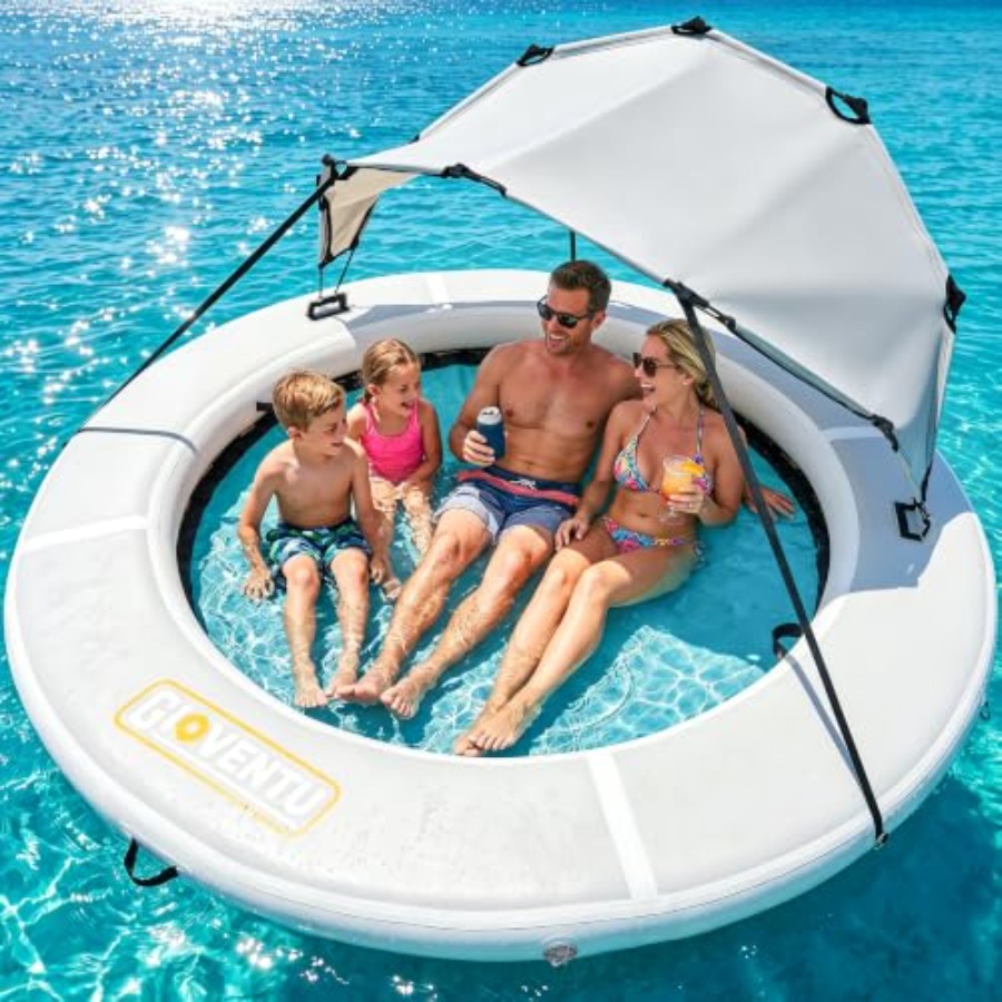 8FT inflatable water hammock f - Pool Float Ring Inflatable ulasan dan harga