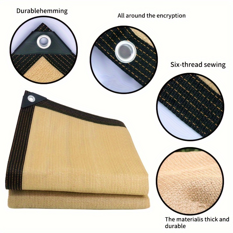 Beige Sunshade Net, Easy to In - Pool Skimmer Net ulasan dan harga