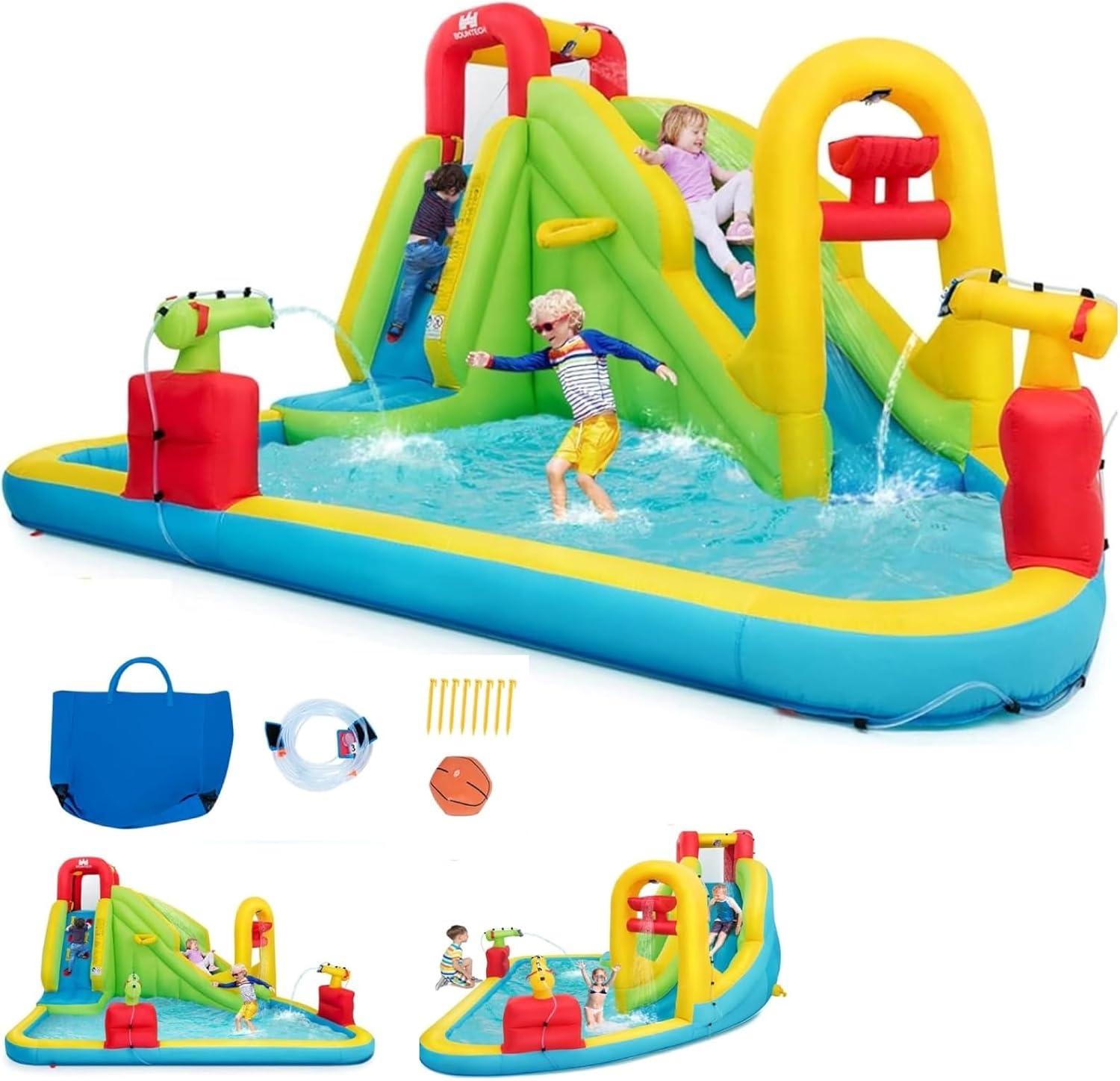 Mega Inflatable Water Park Bou - Water Slide Inflatable ulasan dan harga