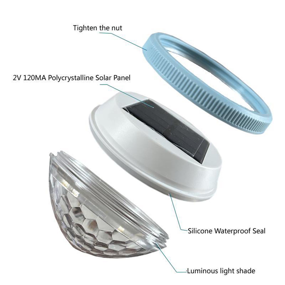 Solar Floating Pool Light Pool - Pool Light Solar Rechargeable ulasan dan harga