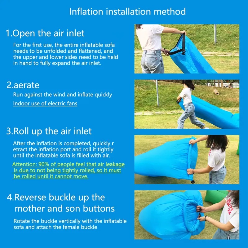 Portable Inflatable Sofa Loung - Pool Lounger Inflatable ulasan dan harga