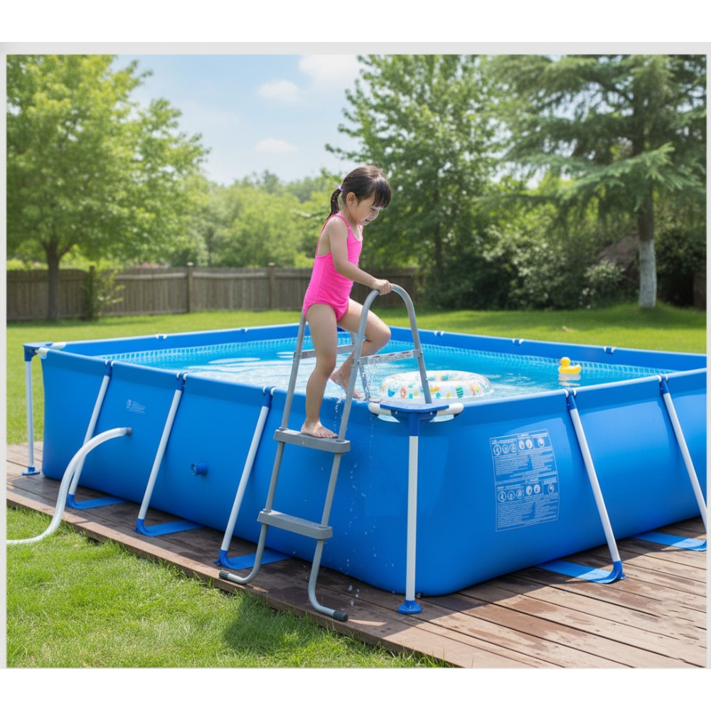 Reinforced Pool Entry Step Lad - Pool Ladder Above Ground ulasan dan harga